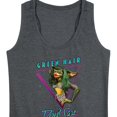 thumbnail image 3 of Gremlins - Dapper Gremlin - Green Hair Don't Care - Women's Racerback Tank Top, 3 of 5