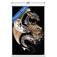 thumbnail image 3 of Steampunk Dragon Wall Poster with Wooden Magnetic Frame, 22.375" x 34", 3 of 3