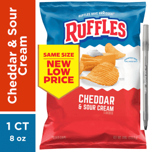 Ruffles® Cheddar and Sour Cream Potato Chips
