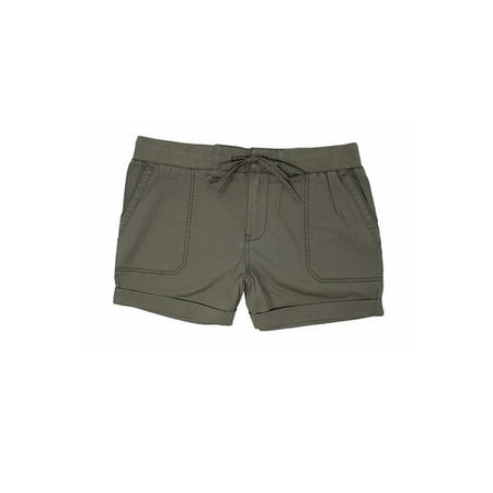 - Khakis & Company Womens Size 16 Stretch Convertible Shorts, Dusty Olive