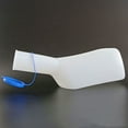 thumbnail image 2 of Sinyiin 1000ml Portable Male Urinal Bottle for Travel Hospital Use Leakproof with Lid, 2 of 8