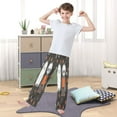 thumbnail image 4 of Iauyy Boys Pajama Pants for Boys-Cotton-Like Modal PJ Bottoms for Kids-Relaxed Fit-Soft Sleep Pants in Sizes 6Y-14Y (S-XL),Includes Adorable, 4 of 8