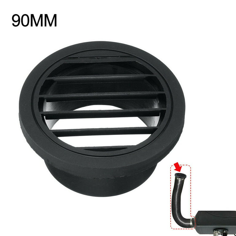 90mm Diesel Heater Ducting Duct Warm Air Vent directional Outlet