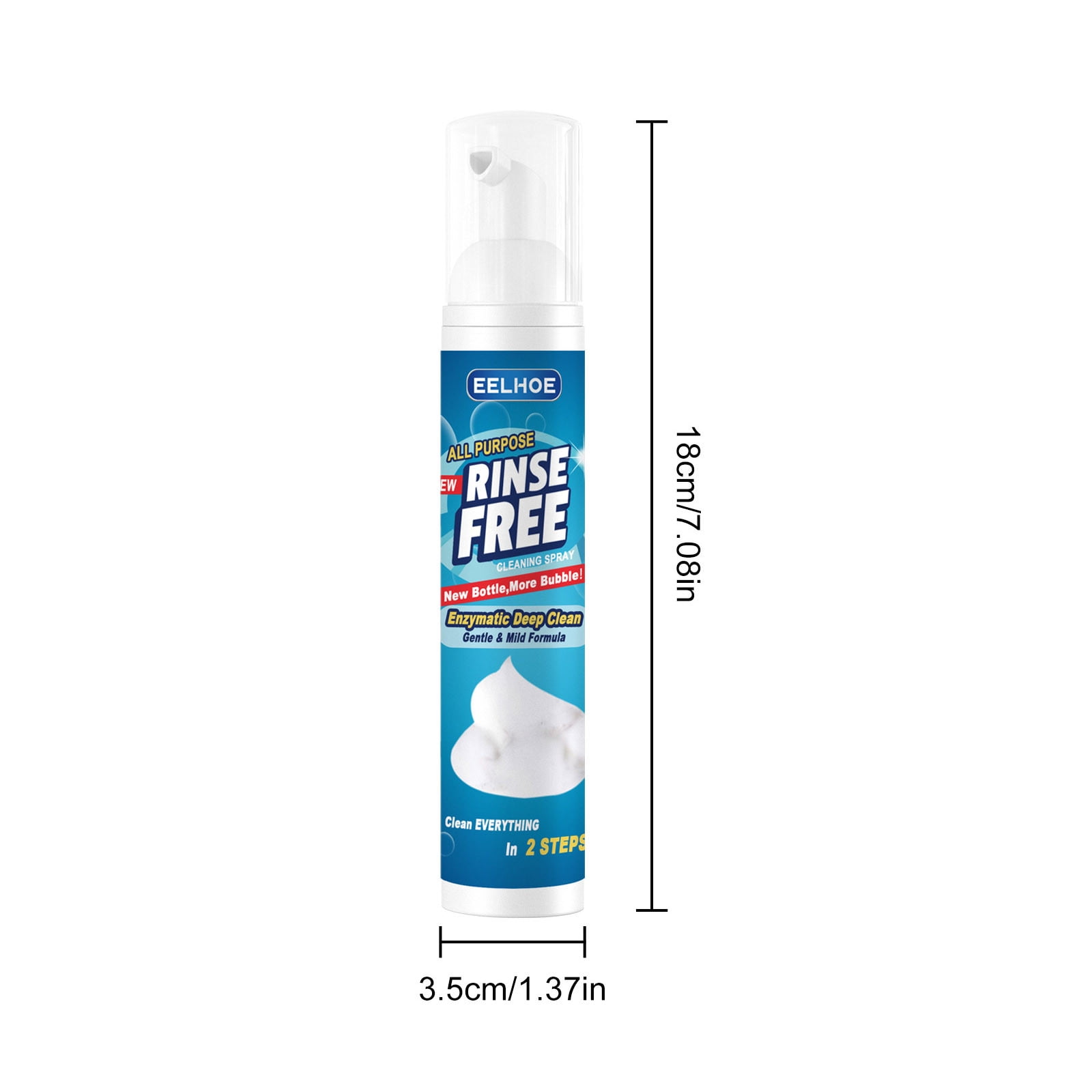 All Purpose, Rinse-Free Floor and Wall Cleaner - Simple Blue