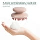 thumbnail image 3 of Bearachild Ducha Cepillo para el cabello Cuero cabelludo Doble capa Masajeador Depurador Cojín de aire Cabezal Juegos de accesorios de baño Rosa claro Bearachild HA010881-03, 3 of 6