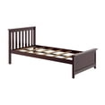 thumbnail image 3 of Plank+Beam Solid Wood Twin Bed Frame with Headboard, Classic Twin Size Adults Platform Bed, 3 of 10