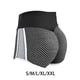 thumbnail image 3 of Sonducket Pantalones cortos deportivos de verano con agujeros, mallas cortas de cintura alta, mallas sexis de realce para entrenamiento físico, Prendas para la parte inferior del cuerpo XXL, 3 of 6
