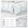 thumbnail image 3 of Coastal Quilt Set - Lightweight, Soft, All-Season - 2-Piece Reversible Bedding Set (Twin / Twin XL, Watercolor Coral), 3 of 6