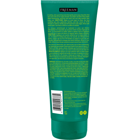 Freeman Feelings Beautiful Cucumber Facial Peel-Off Mask, 6.0 FL OZ
