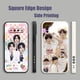 thumbnail image 2 of TeamHYYH BTS Seokjin VCR07 Para Xiaomi POCO X3 PRO NFC M3 5G 11t 11 Lite Funda Para Teléfono Borde Cuadrado, 2 of 4