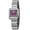 Purple, variant on Small Silver Watches for Women, Fashion Ladies Analog Quartz Watch with Square Roman Numeral Dail, Stainless Steel Bracelet, Waterproof, Vintage Womens Wristwatches, White