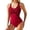 swimsuit 119#Red, variant on WAYUTE Womens One Piece Swimsuits Low Back Monokini Rash Guard with High Cut Design for Beach Pool Tummy Control Bathing Suit