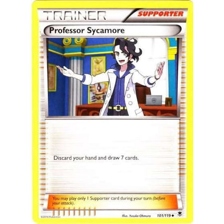 Pokemon Phantom Forces Uncommon Professor Sycamore #101