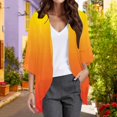 thumbnail image 3 of JTZGDY Lightweight Chiffon Kimono Cardigans for Women Dressy Casual 3/4 Length Sleeve Open Front Cardigan Outwear Tops Loose Fit Beach Cover ups, 3 of 7