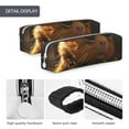 thumbnail image 4 of Fotbe Hip-Hop Guinea Pig. Pattern Leather Pencil Case, Pencil Pouch with Durable Zipper, Compact and Stylish Organizer for Stationery, Art Supplies, Travel Essentials, 4 of 7
