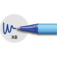 thumbnail image 6 of Schneider Slider Edge Pastel XB (Extra Broad) Ballpoint Pen, 1.4 mm, Light Blue Barrel, Assorted Ink Colors, Adjustable Case Stand of 8 Pens (152289), 6 of 7
