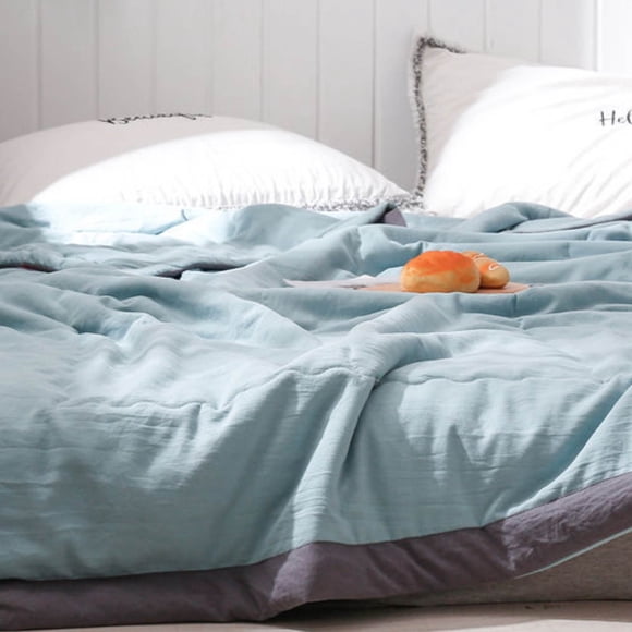Xihbxyly Edredón Refrescante de Verano, Manta de Hielo Suave y Transpirable, Manta Ligera y Cómoda para Dormir, Ideal para Quienes Duermen con Calor, Ideal para Usar En El Sofá Cama, Regalo Perfecto