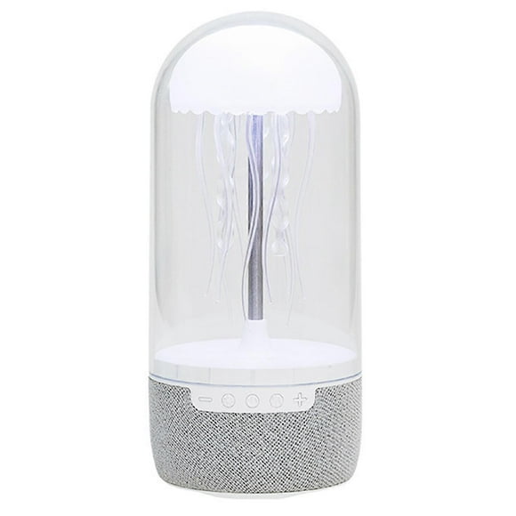 Jellyfish Lamp Bluetooth Speaker Floating Jellyfish Wireless Speaker with Colors Changing LED Bedside Mood Lamp