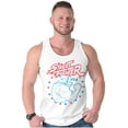 thumbnail image 3 of Street Fighter USA American Guile Tank Top Sleeveless Tee Men Brisco Brands X, 3 of 6
