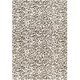 thumbnail image 2 of Hauteloom Alderbury Living Room, Bedroom Patio Outdoor Area Rug - Contemporary - Black, Off White, Charcoal - 5'3" Round, 2 of 15