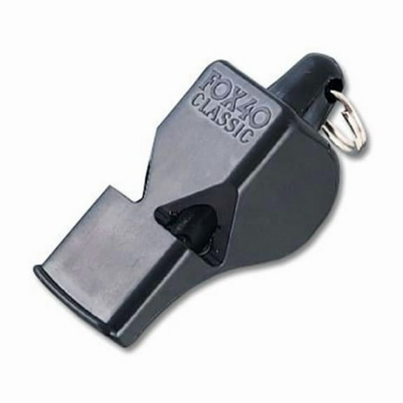 Sport Supply Group  Fox 40 Classic Official Referee Whistles  - Black