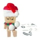 thumbnail image 4 of Adorno de muñeca de madera con pies temblorosos para salpicadero de coche compacto en miniatura Estilo B, 4 of 9
