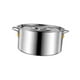 thumbnail image 3 of Olla de acero inoxidable para sopa de guiso, con agarre cómodo y cubo para aceite 3.5L, 3 of 9