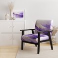 thumbnail image 2 of Designart "Colorful Fluid Ombre Ii" Upholstered Modern & Contemporary Accent Chair and Abstract Arm Chair - Multiple Color & Pattern, 2 of 7