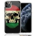 thumbnail image 2 of MUNDAZE For Apple iPhone 12 Pro Max Mexico Flag Skull Design Double Layer Phone Case, 2 of 4