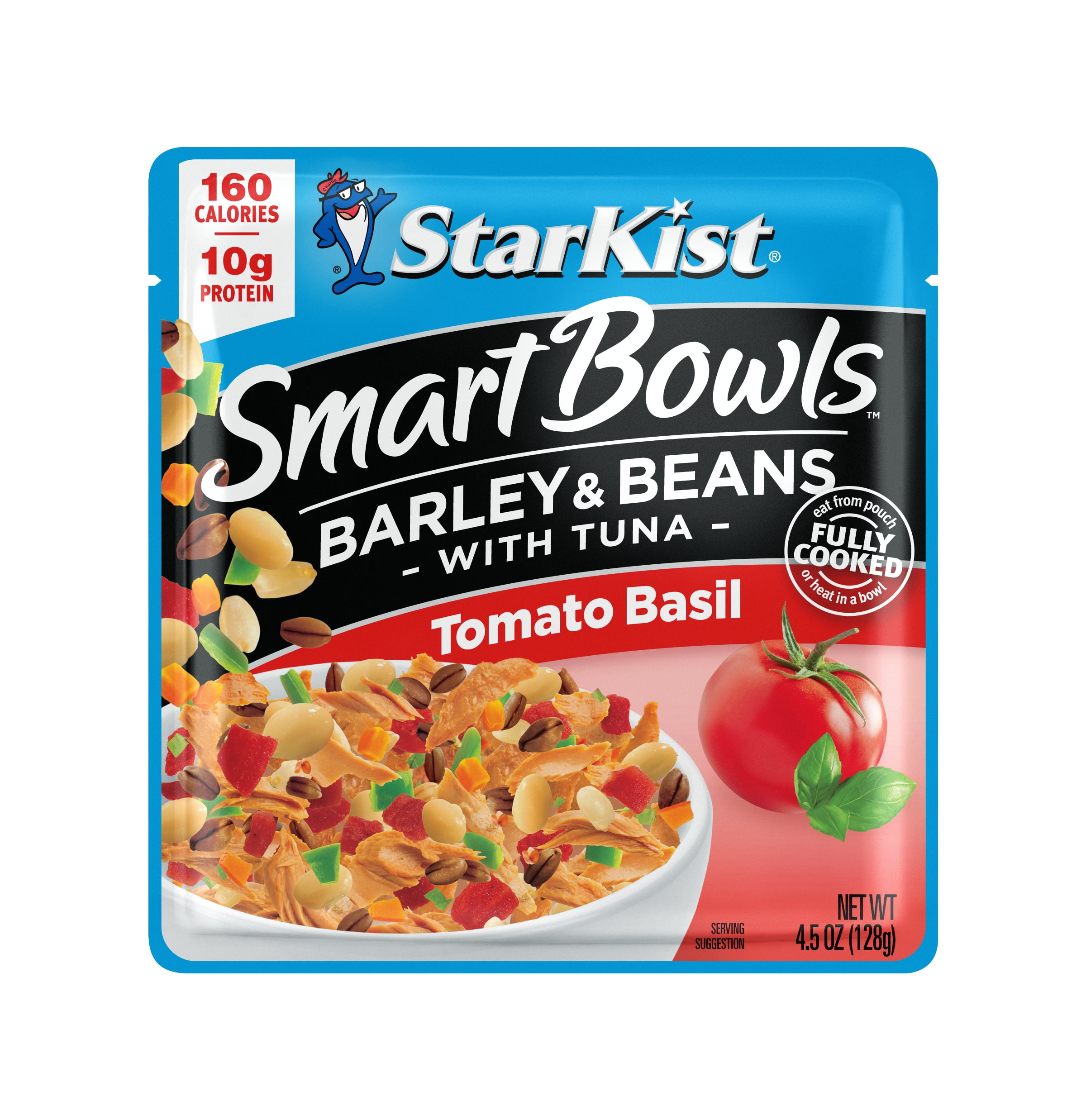 StarKist Smart Bowls Barley & Beans with Tuna Tomato Basil, 4.5oz