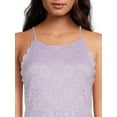 thumbnail image 4 of No Boundaries Juniors' High Neck Lace Dress, Sizes XS-XXXL, 4 of 5