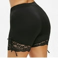 thumbnail image 6 of Utoimkio Women's Plus Size Lace Trim Swim Board Shorts Quick Dry Swimsuit Bottoms Boyshort Bathing Suit Bottom for Women, 6 of 7
