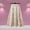 Beige, variant on Skirts for Women Skirt Womens Flower High Waist Midi Swing Skirt Beige XL