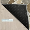 thumbnail image 5 of Addison Rugs Chantille Indoor/Outdoor Transitional Geometric Chocolate Machine Washable Round Rug, 8' x 8', 5 of 8