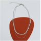 thumbnail image 4 of Necklaces, DoubleLayer Snake Bone Chain, Collarbone Jewelry for Women, Everyday Necklace for Ladies (Silver), 4 of 5