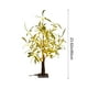 thumbnail image 3 of Decoración de hojas de olivo con luces de árbol de Navidad | Luz nocturna LED blanca cálida de 60CM | USB/Batería | Lámpara de acento de escritorio de plástico | Decoración navideña ambiental, 3 of 6