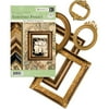 K&Company Ancestry.com Adhesive Die-Cut Embossed Frames, 44pk - 4 Sheets of Each