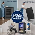 thumbnail image 6 of Patiosunny 130 Can Beverage Refrigerator Cooler 3.2 Cu.ft Mini Fridge with Glass Door & Adjustable Shelves, for Home/Office/Bar, 6 of 10