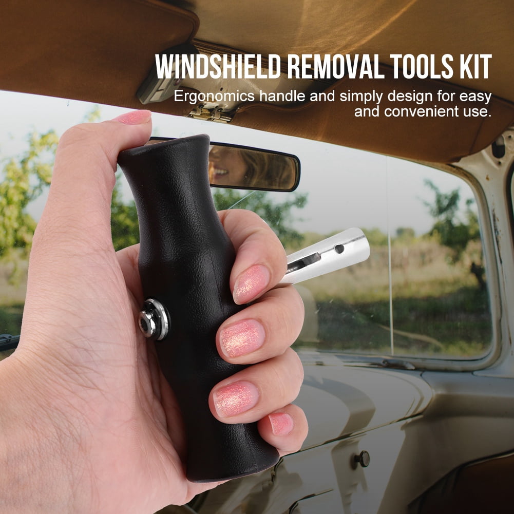 on Set Car Windshield Windscreen Removal Tool Glass Window Cutting Wire 