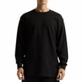thumbnail image 2 of Shaka Wear Men's Thermal Long Sleeve Crewneck Waffle Shirt XS-5XL, 2 of 8