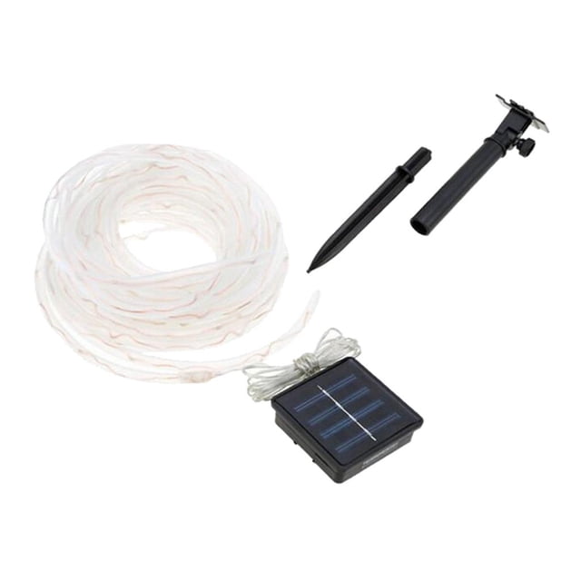 Lámpara Solar Para Exteriores 10m 100 Luces De Cadena Impermeable perfecl