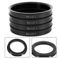thumbnail image 1 of Spigot Rings (4) 73.1Mm To 57.1Mm Spacers Hub For Golf [Mk4] 97-05, 1 of 9