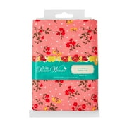The Pioneer Woman 44" x 1 Yard Cotton Dotted Vintage Daisy Precut Fabric, Coral