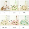 thumbnail image 4 of Artificial rattan fake flower hanging garland wedding home decoration flower, 4 of 8