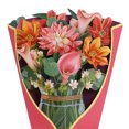 thumbnail image 3 of Tarjeta Agradecimiento Floral para El Día La Madre Tarjeta Emergente 3D para Todas Las Ocasiones (flores), 3 of 9