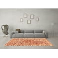 thumbnail image 3 of Ahgly Company Indoor Rectangle Abstract Orange Modern Area Rugs, 5' x 8', 3 of 4