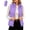 Purple-03, variant on Women's Packable Quilted Puffer Vest Stand Collar Full Zip Lightweight Sleeveless Gilet with Storage Bag