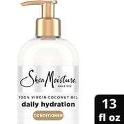 SheaMoisture Daily Hydrating Conditioner For All Hair Types 100% Virgin Coconut Oil Sulfate-Free, 13 Fl oz
