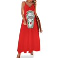 thumbnail image 1 of Nueva etiqueta de ketchup divertida y personalizable: consulte las notas del artista para personalizarla O solicite este listado para recibir un vestido sin mangas, 1 of 7