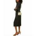 thumbnail image 4 of Isabella Rossetti Mia Quilted Leather Vanity Bag, Beige, 4 of 4